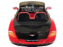 Load image into Gallery viewer, Bentley Supersports, 2 seater, leather seat, rubber EVA tires (JE1155)

