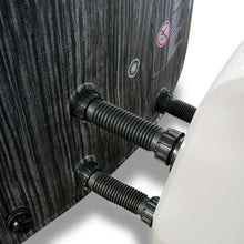 Load image into Gallery viewer, EXIT Wood Deluxe spa ø204x65cm - dark grey
