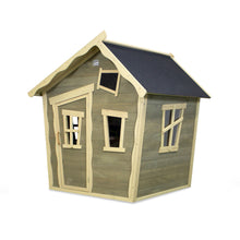 Load image into Gallery viewer, EXIT Crooky 100 wooden playhouse - grey-beige
