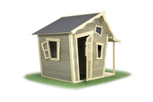 Load image into Gallery viewer, EXIT Crooky 150 wooden playhouse - grey-beige
