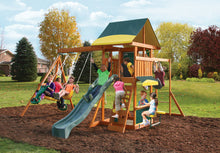 Load image into Gallery viewer, Brookridge Climbing Frame Outdoor Wooden Play Center

