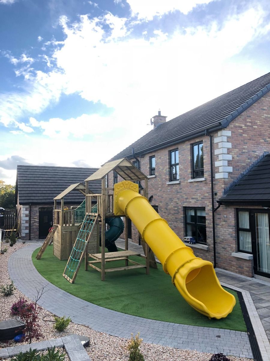 Longford Climbing Frame & Tube Slide