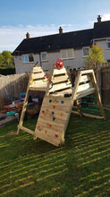 Load image into Gallery viewer, Mini Ulster - Climbing Wall, Slide &amp; Cargo Net

